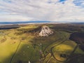 Mount Shihan Toratau near the city of Ishimbai. Symbol of the city of Ishimbai. Bashkortostan. Russia. Royalty Free Stock Photo