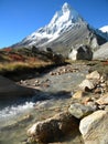 Mount Shivling Royalty Free Stock Photo