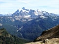 Mount Shuksan view from Ptarmigan Ridge Royalty Free Stock Photo
