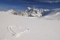 Mount Shuksan in winter