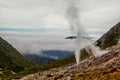 Mount Sibayak, Berastagi,Indonesia. Royalty Free Stock Photo