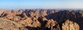 Mount Sinai Panorama Royalty Free Stock Photo