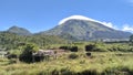 Mount Sindoro, Central Java, Indonesia Royalty Free Stock Photo
