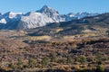 Mount Sneffels Mountain Range in Autumn