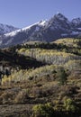 Mount Sneffels Mountain Range in Autumn