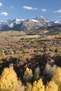 Mount Sneffels Mountain Range in Autumn