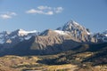 Mount Sneffels Mountain Range in Autumn