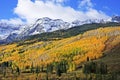 Mount Sneffels Range, Colorado Royalty Free Stock Photo