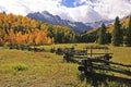 Mount Sneffels Range, Colorado Royalty Free Stock Photo