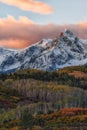 Mount Sneffels at Sunrise Royalty Free Stock Photo