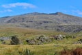 Mount Snowdon Summit from Rhyd Ddu station, Wales Royalty Free Stock Photo