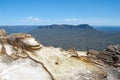 Mount Solitary and Jamison Valley Royalty Free Stock Photo