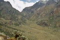 Mount Speke in the Rwenzori Mountains, Uganda Royalty Free Stock Photo