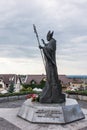 Mount St. Anna, Poland - July3, 2016: Statue of Pope John Paul I