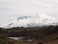 Mount St. Helens Black Royalty Free Stock Photo