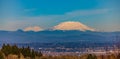 Mount St. Helens and Mount Rainier