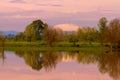 Mount St Helens Reflection during Sunset Portland Oregon