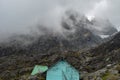 Mount Stanley in the Rwenzori Mountains, Uganda