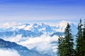Mount Stanserhorn in Switzerland Royalty Free Stock Photo
