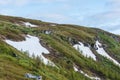 Mount Storsteinen in Norway. Royalty Free Stock Photo