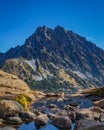 Mount Stuart on Lake Ingalls Hike overlooking stream