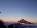 Mount Sumbing Royalty Free Stock Photo