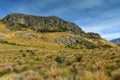 Mount Sunday, Lord of the Rings movie filming location for Edoras scene, in New Zealand