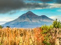Mount Taranaki, West coast of New Zealand in the Taranaki Region Royalty Free Stock Photo