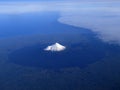 Mount Taranaki or Mount Egmont of New Zealand Royalty Free Stock Photo