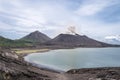Mount Tavuruvur volcanic eruption. Rabaul, Papua New Guinea