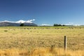 Mount Taylor and Mount Hutt scenery in south New Zealand