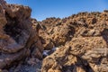 Mount Teide and volcanic rocks, Tenerife, Canary Islands, Spain