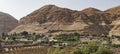 The Mount of the Temptation of Jesus in Jericho in Palestine Royalty Free Stock Photo