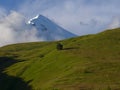 Mount Tetnuldi, Georgian Caucasus Royalty Free Stock Photo