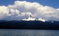 Mount Thielsen Storm Clouds Royalty Free Stock Photo
