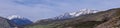 Mount Timpanogos backside view near Deer Creek Reservoir Panoramic Landscape view from Heber, Wasatch Front Rocky Mountains. Utah,