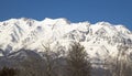 Mount Timpanogos from the Southwest Royalty Free Stock Photo