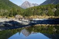 Mount Travers and the Travers river, Nelson Lakes National Park, Aotearoa / New Zealand