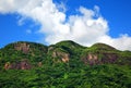 Mount Trois Freres, Island Mahe, Republic of Seychelles, Africa Royalty Free Stock Photo