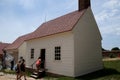 Mount Vernon the home of George Washington on the Banks of the Potomac River in the USA Royalty Free Stock Photo