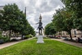 Mount Vernon Place Park in Baltimore, Maryland Royalty Free Stock Photo