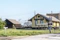 Train depot in Mount Vernon, TX