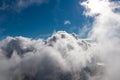 Mount Vesuvius - Panoramic view from volcano Mount Vesuvius on the bay of Naples, Province of Naples, Campania , Italy, Europe Royalty Free Stock Photo