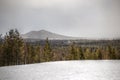 Mount Vithatten in Norrbotten in northern Sweden Royalty Free Stock Photo