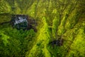 Mount Waialeale known as the wettest spot on Earth, Kauai