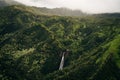 Mount Waialeale known as the wettest spot on Earth, Kauai, Hawaii