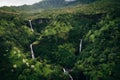 Mount Waialeale known as the wettest spot on Earth, Kauai, Hawaii