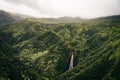 Mount Waialeale known as the wettest spot on Earth, Kauai, Hawaii