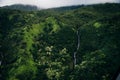 Mount Waialeale known as the wettest spot on Earth, Kauai, Hawaii