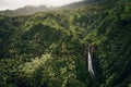 Mount Waialeale known as the wettest spot on Earth, Kauai, Hawaii